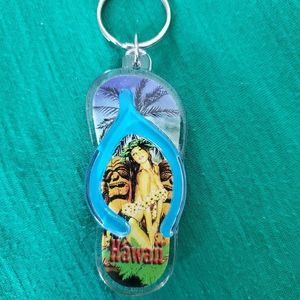 Hawaii Flip Flop Keychain